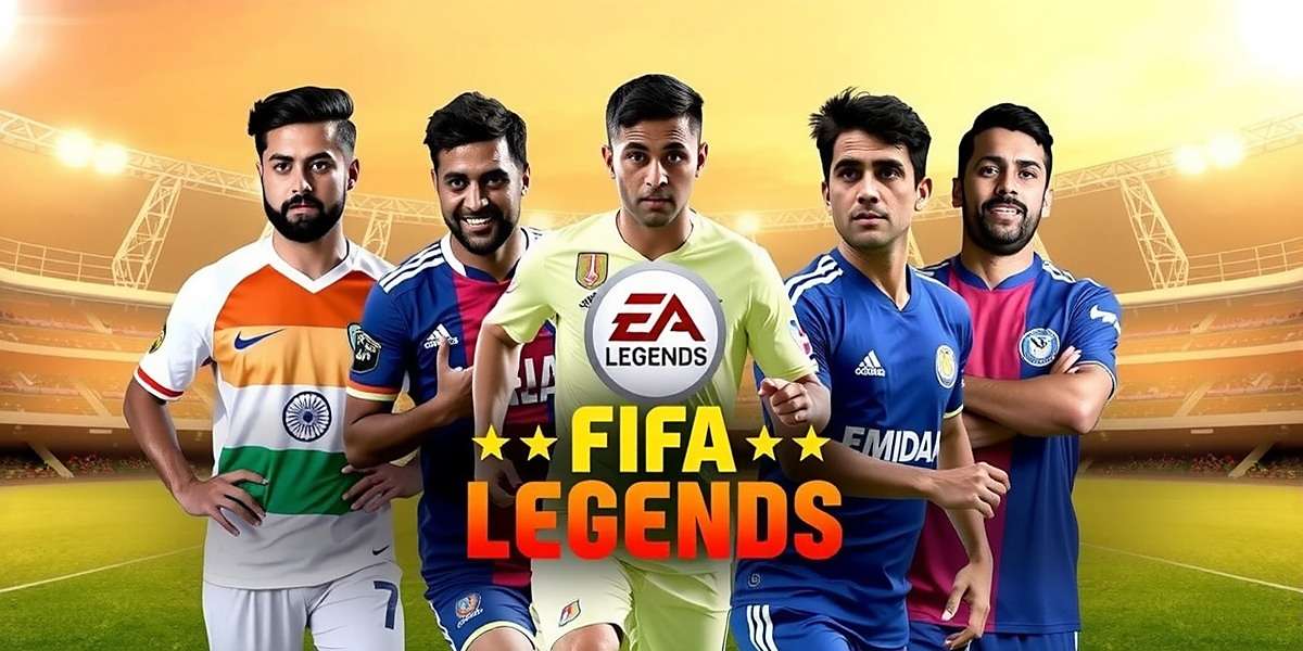 Indian FIFA Legends game cover featuring Indian football stars