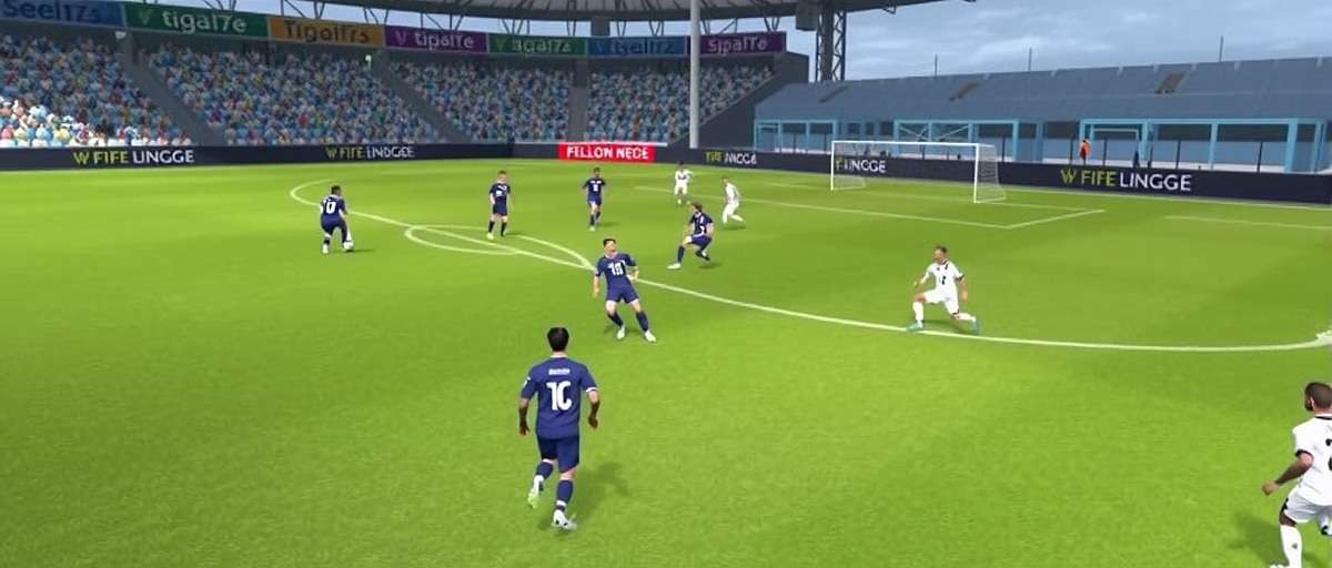 Indian FIFA Legends gameplay screenshot showing a match in progress